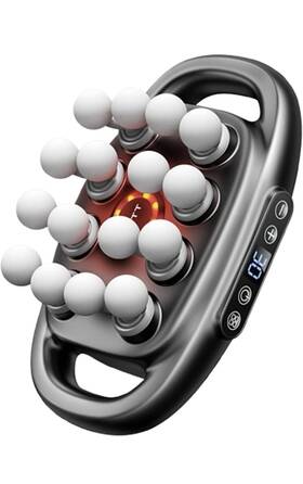 S6a-8d Vtt 16-head Massage Gun Set Deep Tissue Percussion Massager With 3 Modes And 30 Inch