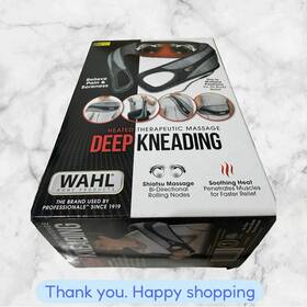 Wahl 043917020334 Body Massager Wrap With Heat Shiatsu Massage Nodes Soothing Pain Relief New