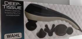 Wahl 548259308022 Deep Tissue Percussion Therapeutic Massager Black New Open Box