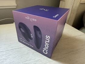 We-vibe 251460616348 Chorus Two Become One Massager For Couples Purple Brand New Sealed