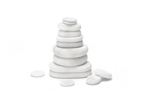 Windfulogo 447545083718 14pcs Professional Hot Massage Stones Natural Marble Cold Stone Warmer Rock F