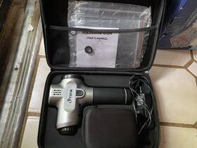 Winmax 917415324044 Handheld Electric Massage Fascial Gun Model Muscle Deep Tissue Massager Portable