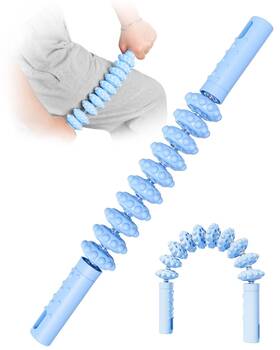 Wkwe 970002879161 Roller Stick With Trigger Points Bendable Body Massage To Help Legs Back Neck