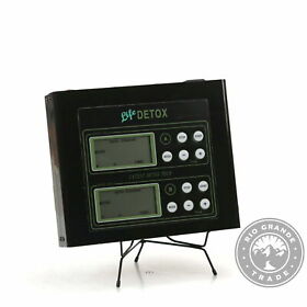 Wl Vniolife Ionic Detox Foot Bath System Machine Black Adult Unisex Open Box