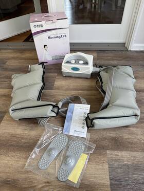 Wic-2008 Won Morning Life Compressible Limb Therapy System In Box Tested Works Fine
