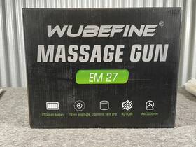 Em-27 Wubefine Em 27 Massage Gun Percussion Deep Tissue 12mm 3200rpm 2500mah Grip