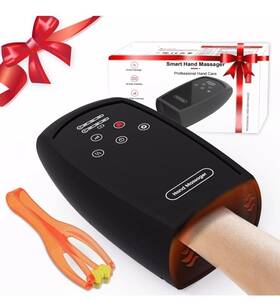 S2-mx02 Wutsar Hand Massager With Heat Acupressure Therapy Portable Cordless Recharge