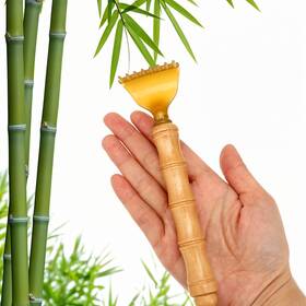 615327 Wy Lighting Level Back Scratcher Classic Portable Extendable Bamboo Backscratcher For Men Women