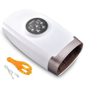 X-12-hdm-0001-001 Xcceries Hand Massager Air Compression Vibration Heat 6 Modes And Intensities Palm Wrist
