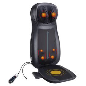 X-12-msg-0001-004 Xcceries Electric Shiatsu Neck Back Massage Cushion Massager Chair Seat With Heat Function