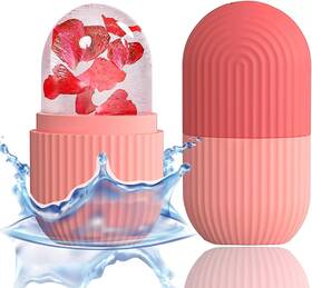 Xhjri 445034872842 Revive Skin With Ice Roller Reusable Silicone Mold For Face And Eyes