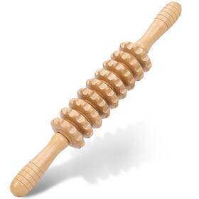 Xokocli 723258390333 Herramienta De Masaje Terapia Con Rodillos Madera