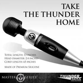 Xr Brands Af534 New Thunderstick 2.0 Supercharged Power Wand Personal Massager Full Body