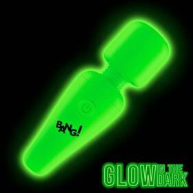 Ah462 Xr Brands Glow In The Dark Massage Wand Small Mini Massager Vibe Discreet Travel Friendly
