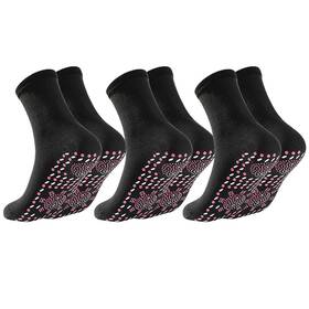 Xwlawaux-s25xv9 Xwlawaux Tourmaline Acupressure Self-heating Shaping Socks Slimming Health