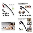 Y158010025 Ohuhu Cordless Handheld Massager Rechargeable Electric Back Massagers Deep Tissue