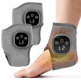 Jhamy001 Yazhi Foot Massager 2-in-1 Warming Wrap Relax Renew Ankle With 3