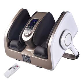 12ftm004-zq8015-10 Yescom Shiatsu Kneading Rolling Foot Leg Calf Massager Heating Remote Ul Certified