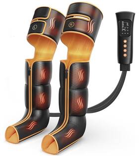 Yeskuyan 743352441465 Leg Massager With Heat And Compression Foot Full For Circulati