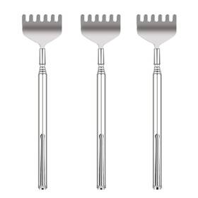 Mc1113 Yimicoo Extendable Back Scratcher For Men 3 Pack Portable Telescopic Metal Scrat