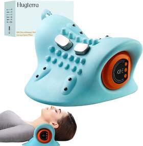Yjdz 313115293206 Hugterra Neck Massager Electric And Back Traction Relaxer Portable Compact