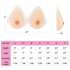 Ynt-brs060102 Unbranded Silicone Breast Forms Nipple Boob Bust Ehancer For Crossdresser
