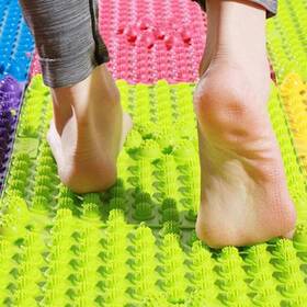 Yobeyi 781520331224 Foot Massage Mat Acupressure Reflexology Walking Toe Plate P
