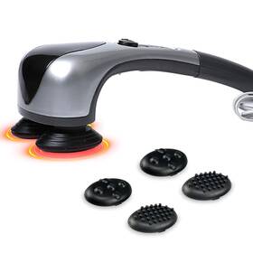 Am-288 Yracmy Dual Head Handheld Percussion Massager With Heat Electric Deep Tissue Back M