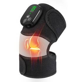 Yuanbo 768825802710 Heated Knee Massager With 6 Timer 3 In 1 Cordless Heating Pad Brace Wra