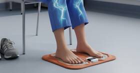 Ktr-4034 Zaham Tens Ems Foot Massager Mat Fda Cleared