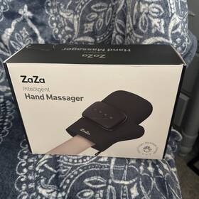 Us-hm10-bk Zaza Intellifent Hand Massager Ith Heat And Compression Glove. Version Hm10