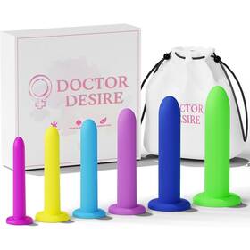 Drdes123 Zealous Nutrition Doctor Desire Silicone Kit 6 Sizes Adult Massage Trainer Tool Set For Women