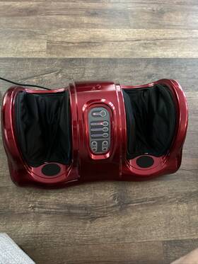 Td001f Zeny Shiatsu Kneading Rolling Foot Leg Calf Massage Machine Clean / Nice