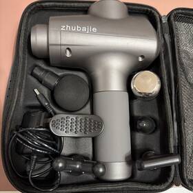 Tl-24v Zhubajie Massage Gun Deep Tissue 2400 Mah Lithium-ion Battery Grey