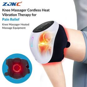 K-711 Zjkc Heated Knee Massager Vibration Red Light Therapy Pain Relief For Joint Arthritis