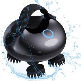 Znn-esm01-bk Znnfemai Scalp Massager Hair Growth Ipx7 Waterproof Cordless Rela