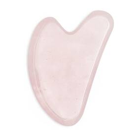 N-gs-rq-1 Zo Ayla Zoe Gua Sha Rose Quartz 1 Pc - Facial Massager Firming