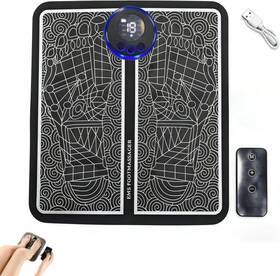 Zorhael 702214798147 Foot Massager With Remote Control Stimulating Massage Mat Improves And