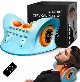 Zt 313027883823 Neck Massager Pillow For Deep Tissue Pain Relief Portable Stretcher With H