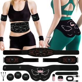 Zyywoo 911861134602 Electronic Muscle Stimulator Set For Women Buttocks Abs Toner