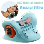 Electric Neck Cervical Traction Massager Vibration Head Pillow Home Relax Tool. Fixed Price $34.95.