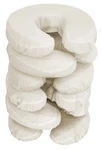 Master Massage 100% Cotton Fitted Flannel Face Pillow Covers 6 Pack Cream. Fixed Price $25.99.
