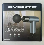 Ovente Interchangeable Handheld Gun Massager-new Box. Fixed Price $25.00.