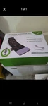Mynt Full Body Vibration Massage Mat, 10 Motors, Fast Heating, Black, Adaptor. Fixed Price $70.00.