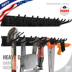 Garage Garden Tool Organization Wall Mount Storage Shovel Rack Hanger Industrial. Fixed Price $47.49.