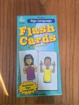 Brand New Sign Language Flash Cards CD-3927 Asl Alphabet, 123S, Common Words. Fixed Price $15.00.