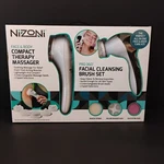 Nizoni Face & Body Compact Therapy Massager Pro 360 Facial Cleansing Brush Set. Fixed Price $12.99.