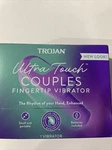 Trojan Ultra Touch Couples Fingertip Vibrator Personal Massager With Batteries. Fixed Price $15.99.