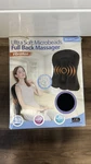 Healthtouch Ultra Soft Microbeads Full Back Massager Vibration Home Office Auto. Fixed Price $27.99.