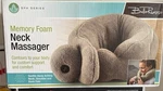 Bella Russo Spa Series Memory Foam Neck Massager Shoulders & Back, Beige Plush. Fixed Price $15.00.